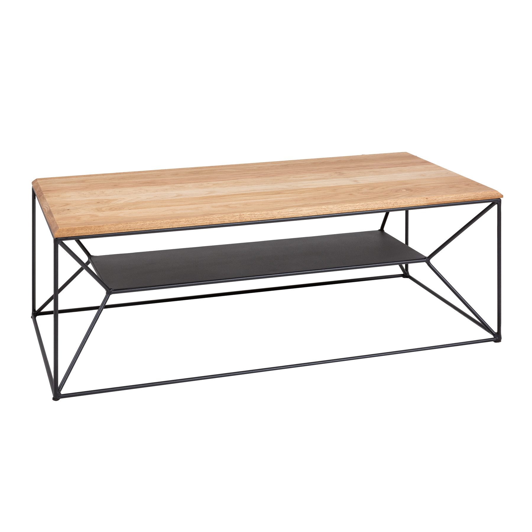 riess-ambiente Couchtisch ARCHITECTURE 110cm natur / schwarz (Einzelartikel günstig online kaufen
