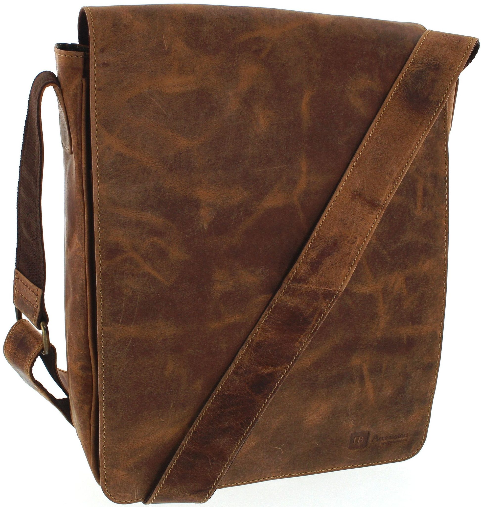 FB Fashion Boots Umhängetasche FB BAGS 846 Schulter Tasche Braun