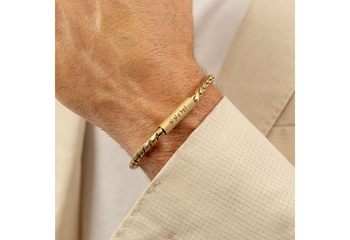 BOSS Armband DORAN, 1580695, 1580696 gel... BOSS Armband DORAN, 1580695, 1580696 gel...