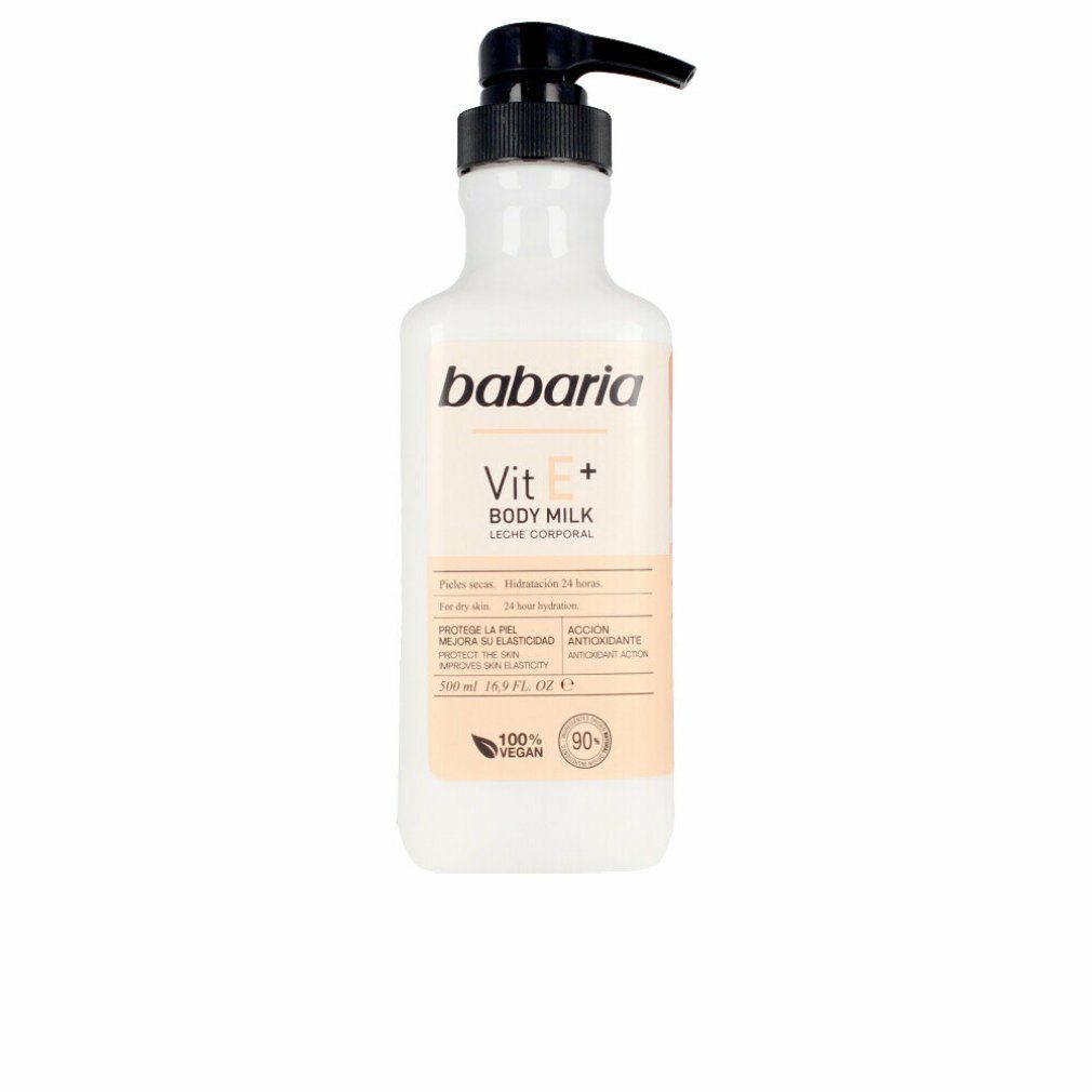 babaria Körperpflegemittel Vitamin E Body Milk 500ml
