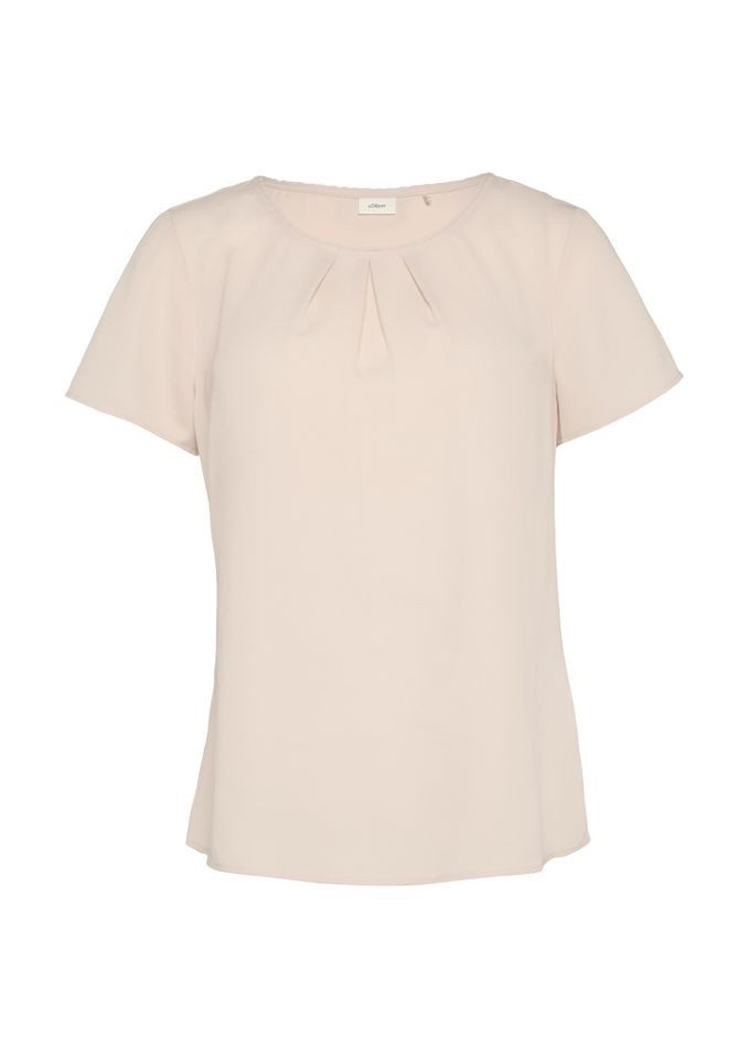s.Oliver BLACK LABEL Kurzarmbluse - Elegante günstig online kaufen