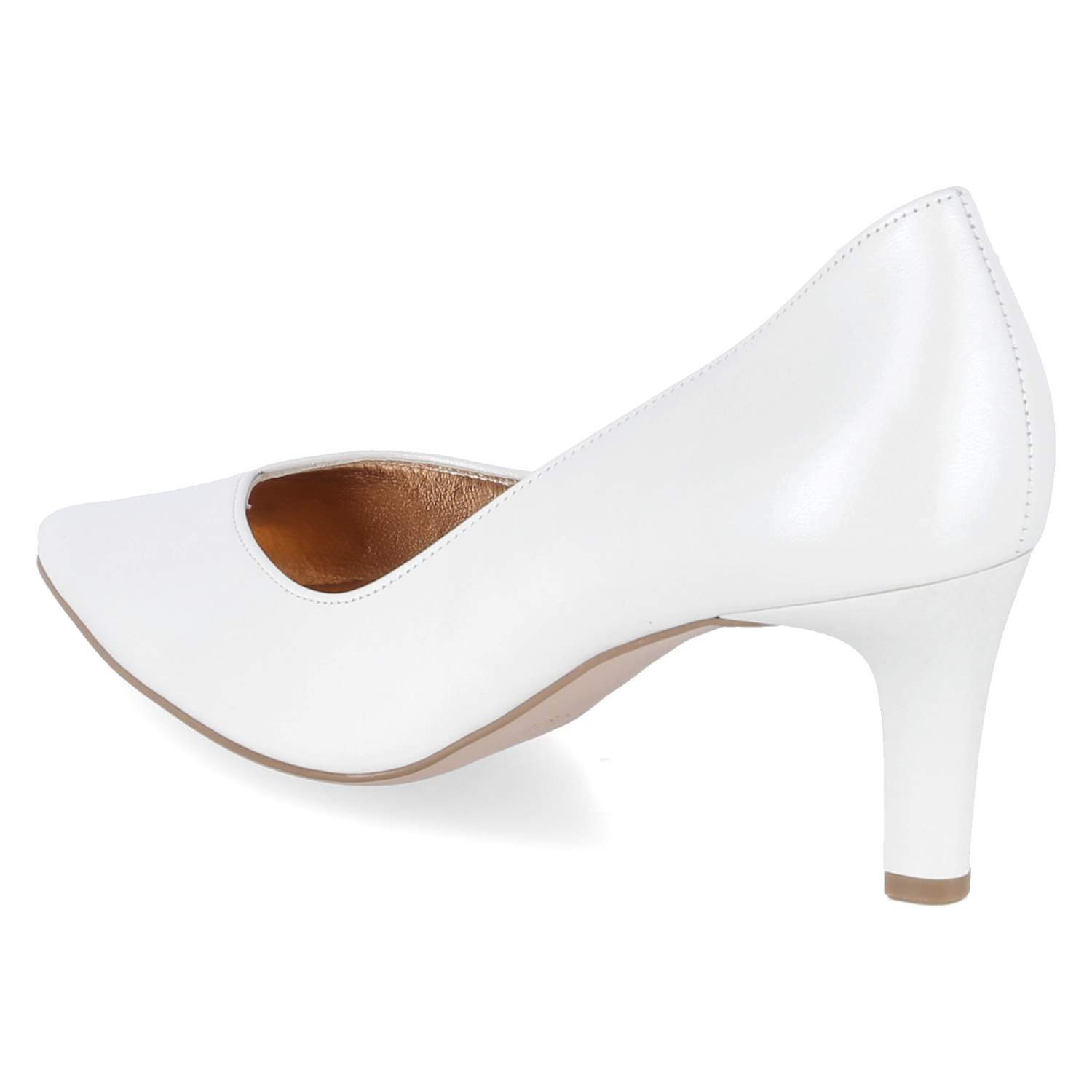 Högl Högl 11867030300 Damen Glattleder weiss Keilpumps
