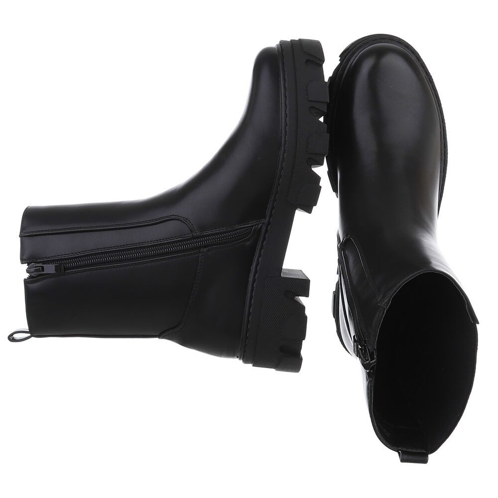 Ital-Design Stylische Stiefelette mit robuster Sohle für Damen Westernstief günstig online kaufen