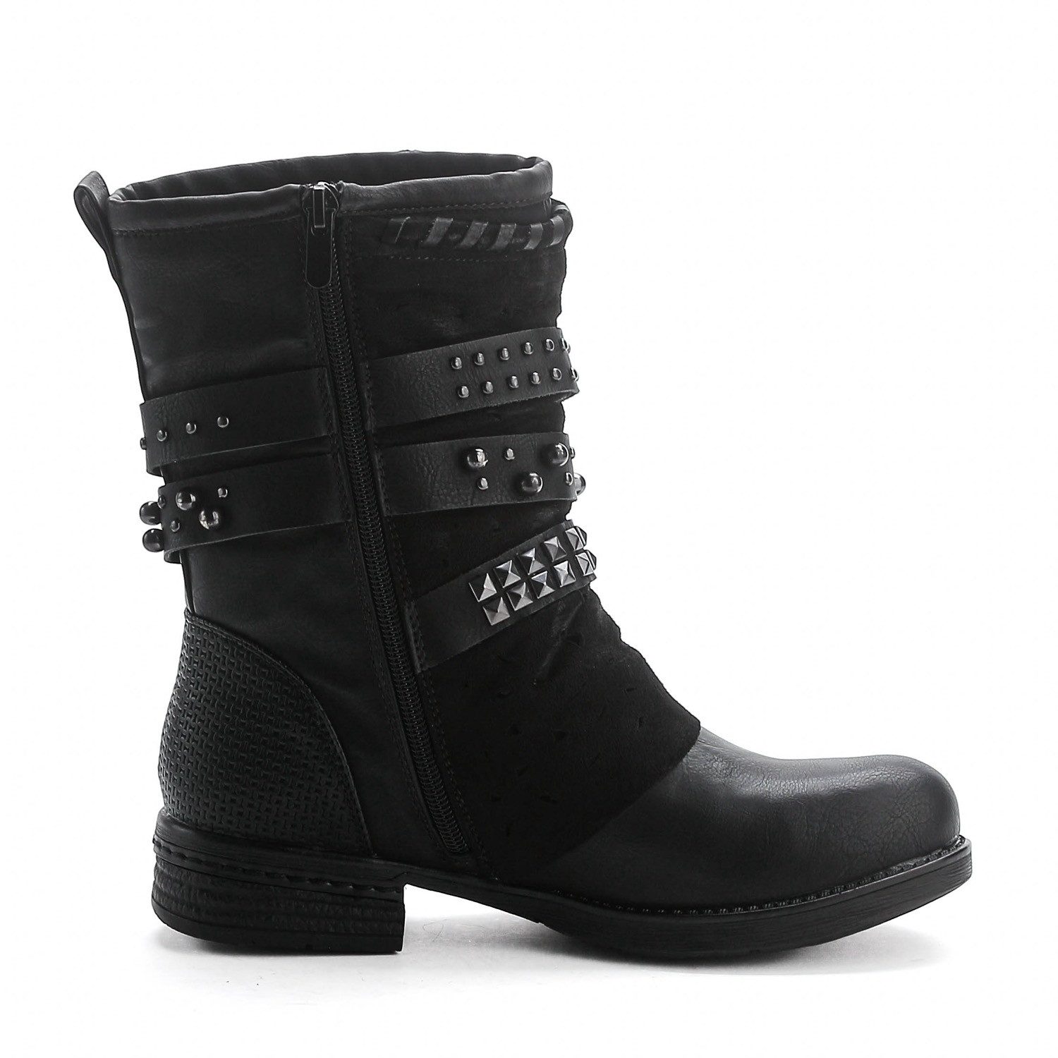Pogolino ST15 Bikerboots Nieten