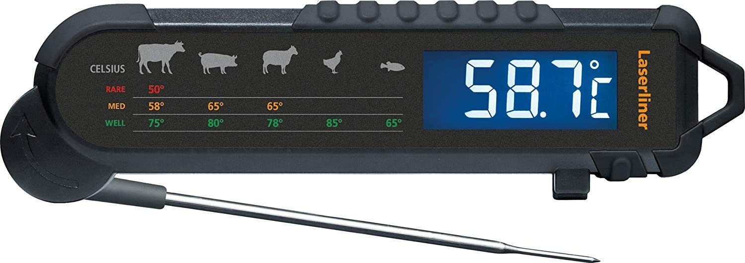 LASERLINER Grillthermometer Laserliner Grillthermometer Bratenthermometer ThermoMaitre