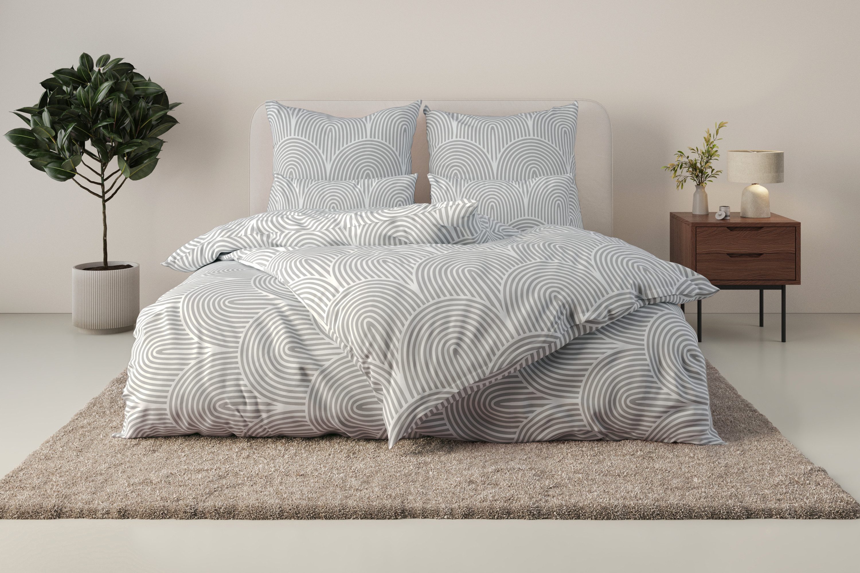 Leonique Bettwäsche Matilda in Gr. 135x200 oder 155x220 cm, Renforcé, 2 tei günstig online kaufen