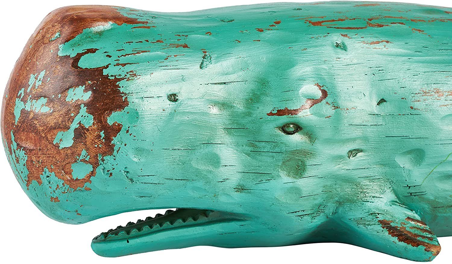 MichaelNoll Dekofigur Wal Dekofigur Polyresin Holz-Optik günstig online kaufen