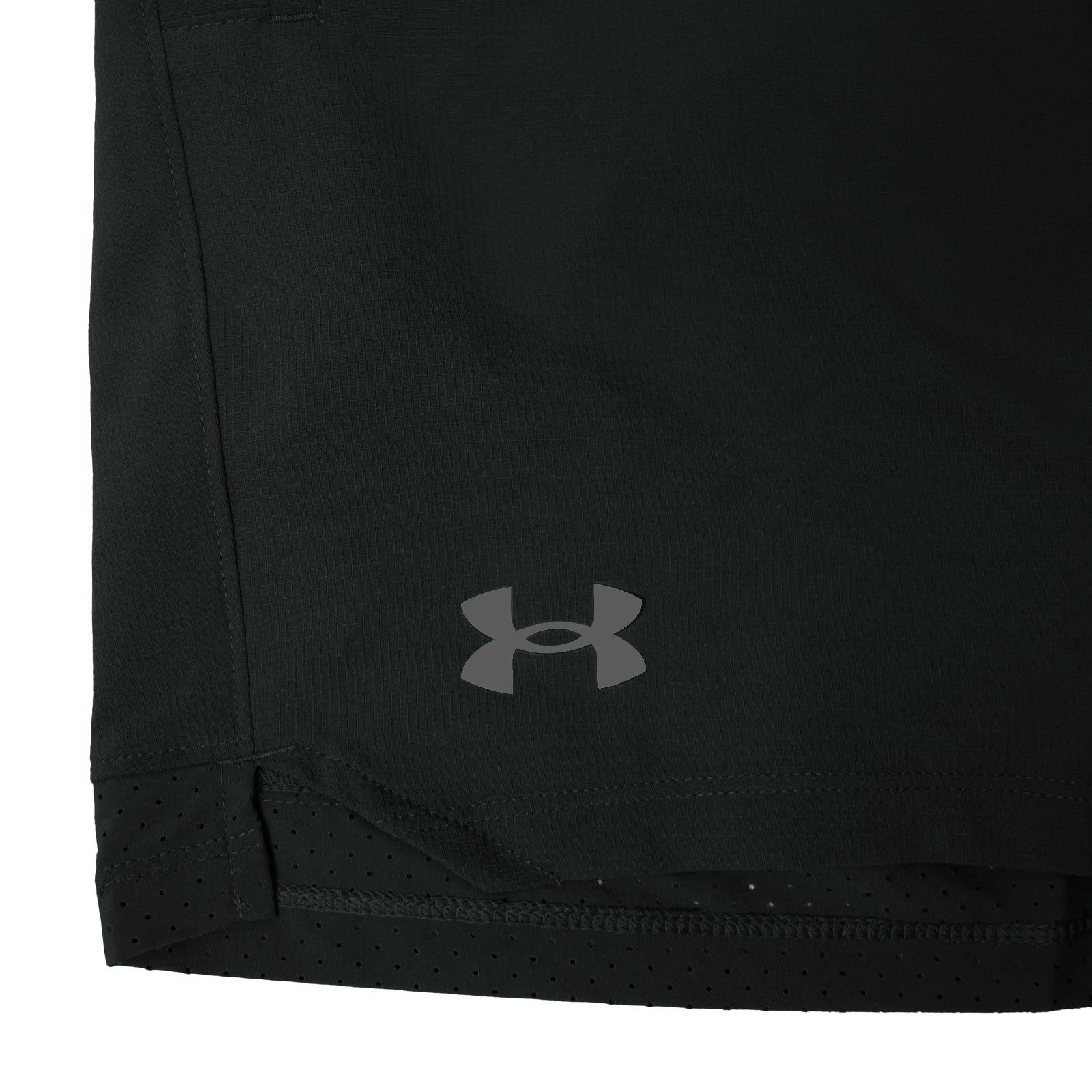 Vanish Zugband mit innenliegendem Trainingsshorts Armour® Under black gray 001 pitch Woven Shorts /
