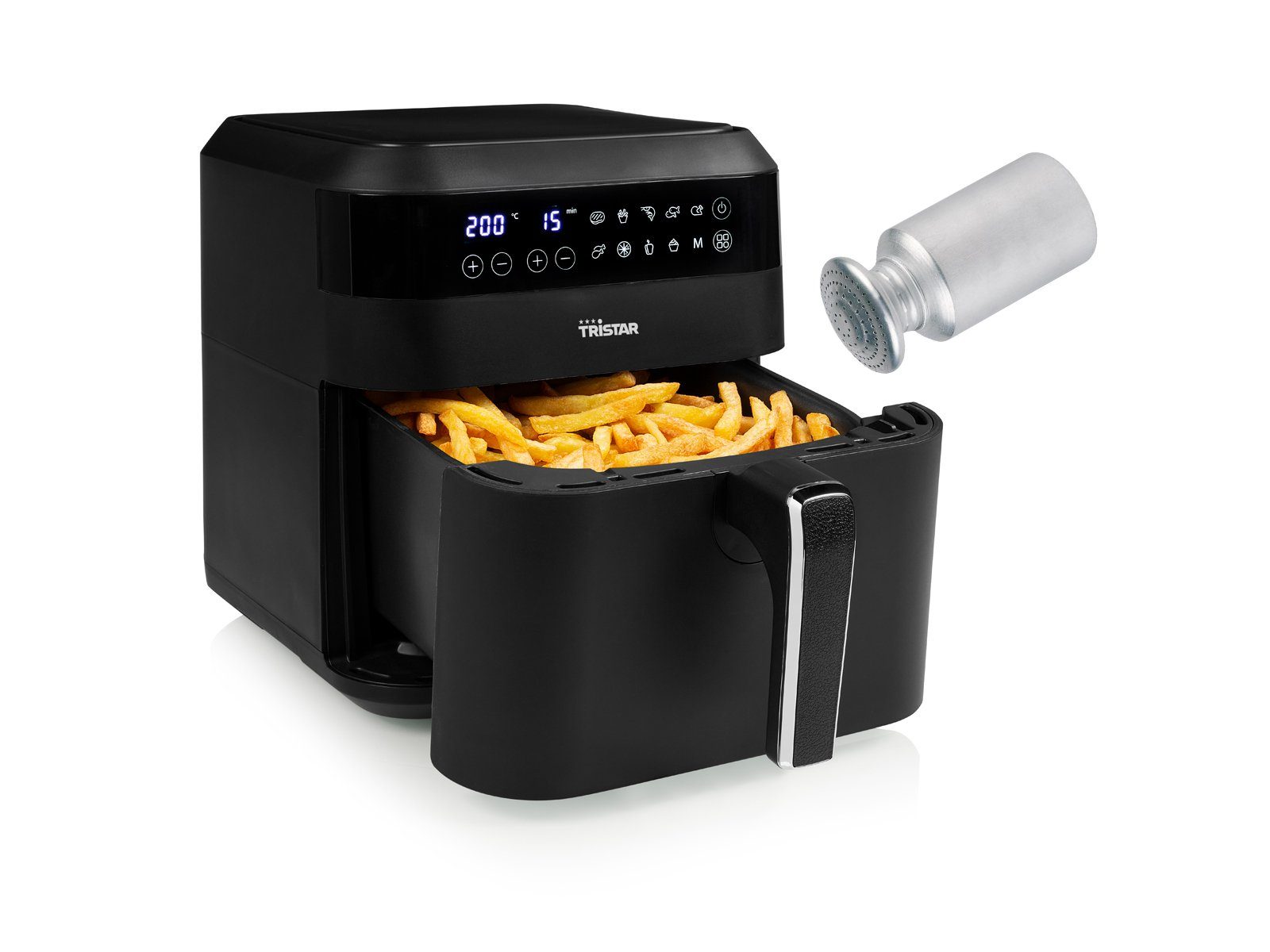 Tristar Heißluftfritteuse, 1700 W, Große XXL 6Ltr Luftfritteuse Fritöse Pommes fettarm frittieren ohne Öl