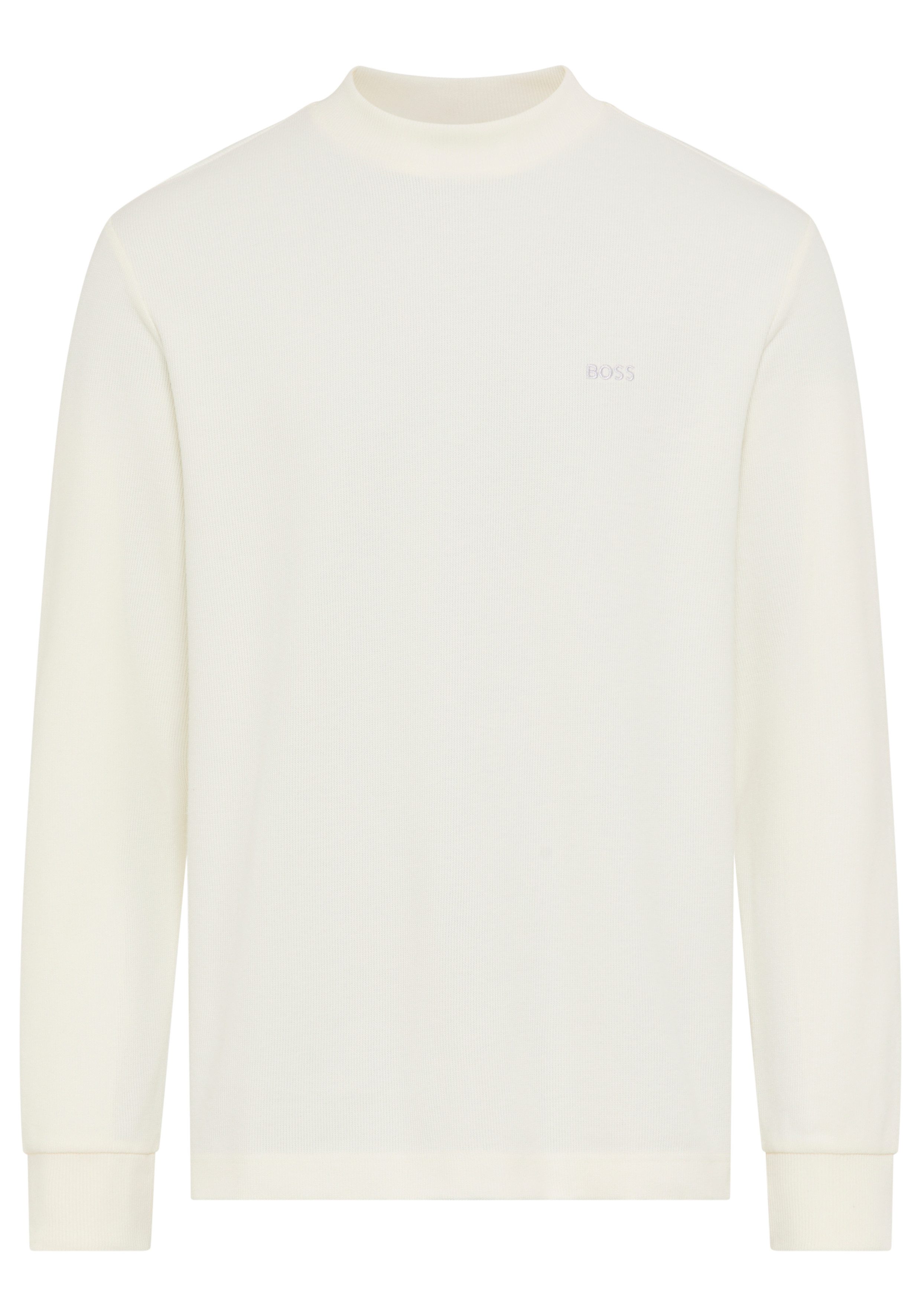 BOSS ORANGE Langarmshirt Te explorer Rundhalsausschnitt, Saum- und Ärmelbün günstig online kaufen