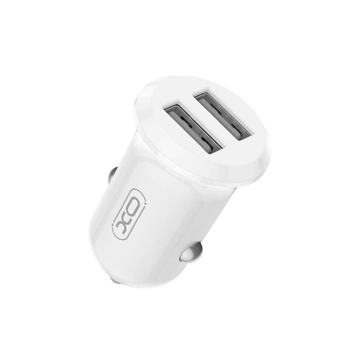 XO XO Kfz-Ladegerät CC67 12W 2x USB weiß Smartphone-Ladegerät