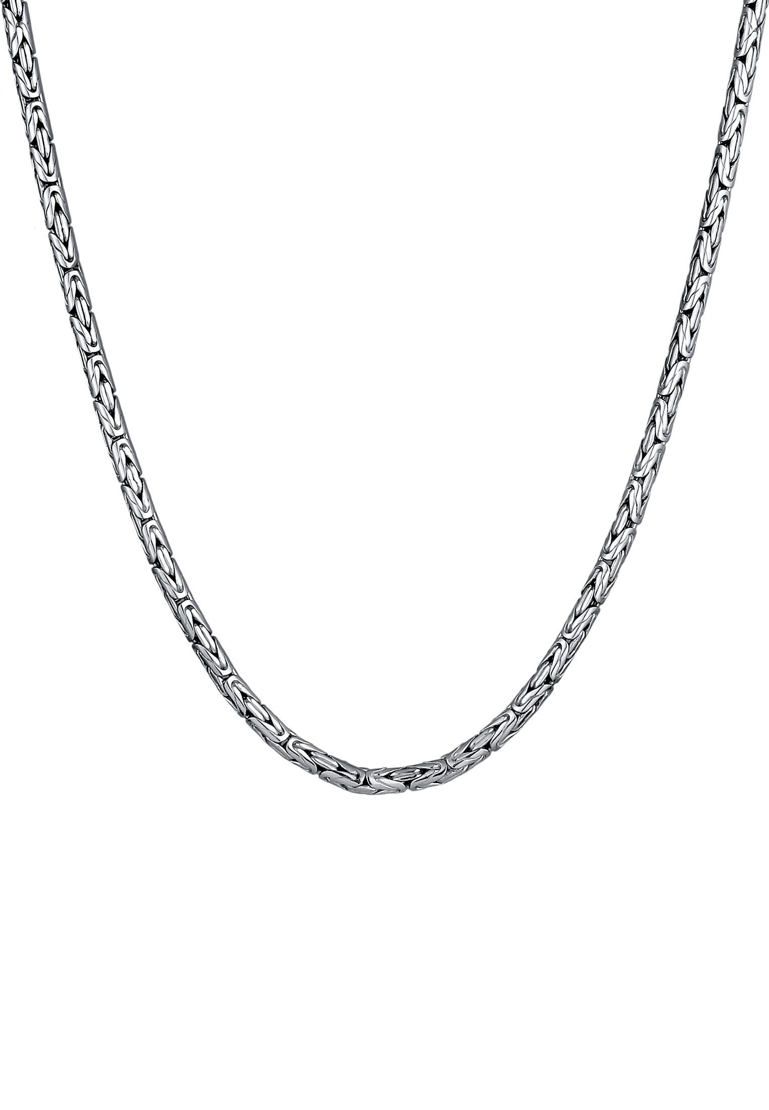 Kuzzoi Silberkette Herren Glieder Königskette Massiv 925 Silber günstig online kaufen
