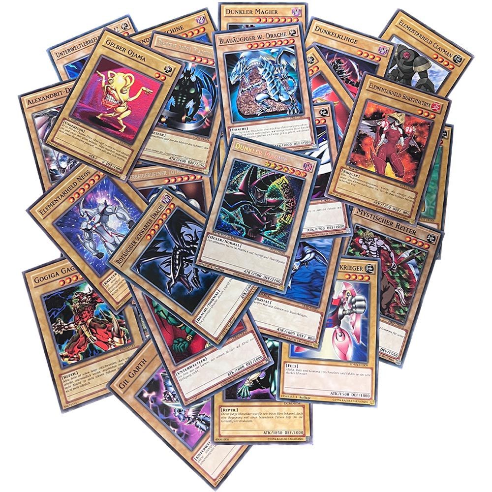 Yu-Gi-Oh Sammelkarte Yu-Gi-Oh! 30 verschiedene Normale Monster - Deutsch