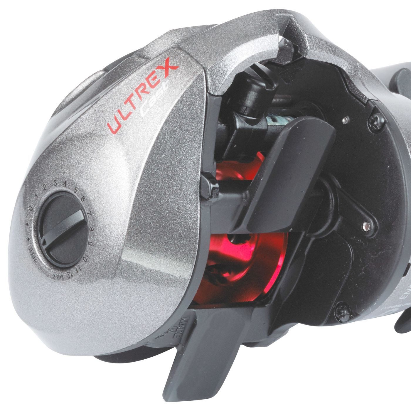 Quantum Baitcastrolle Quantum Ultrex Cast LH 101 - Linkshand Baitcaster Rolle)