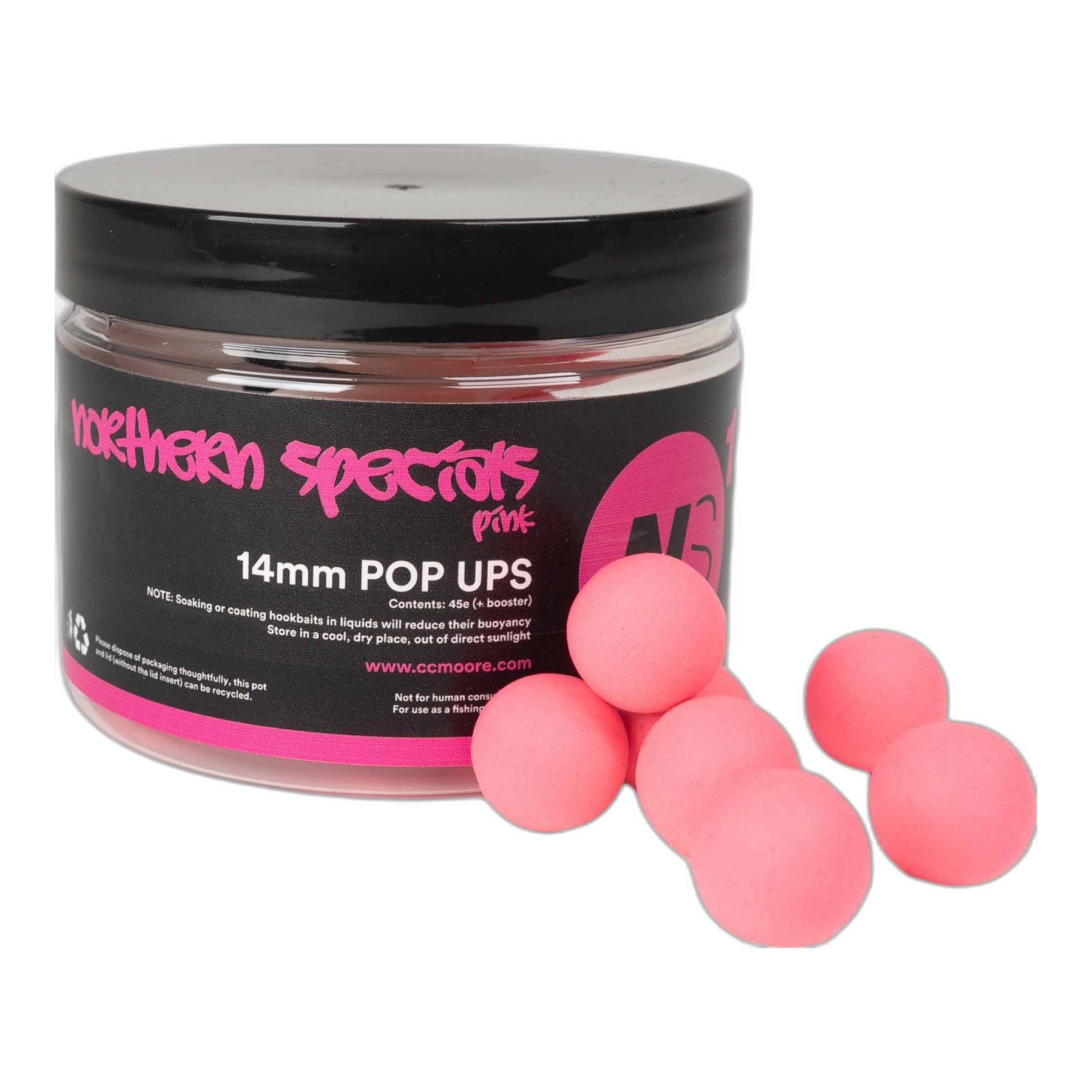 CC Moore Fischboilies NS1 Pop Ups Pink 14mm