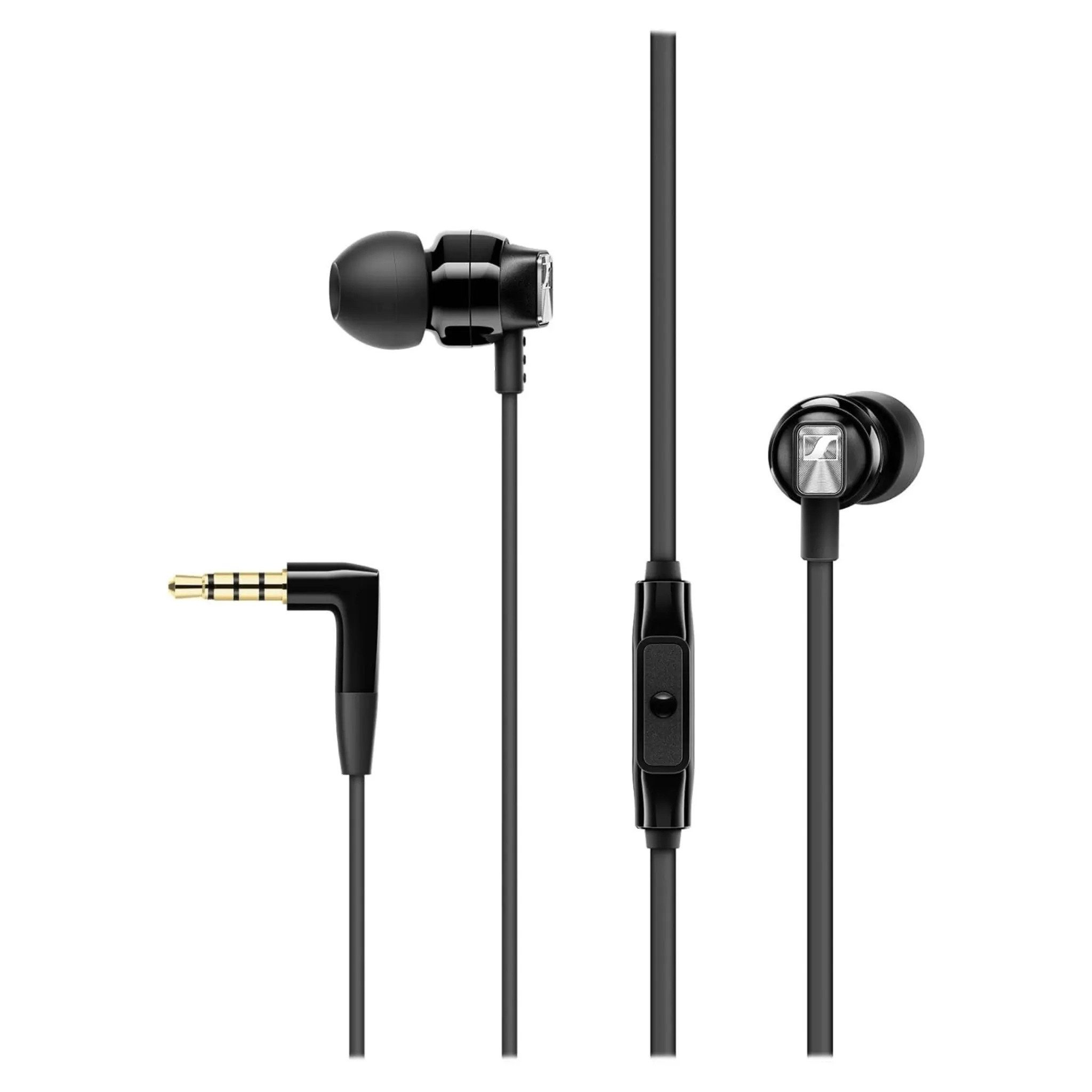 Sennheiser CX 300S In-Ear-Kopfhörer (Kabel Headset Mikrofon Klinke 3,5mm AUX Schwarz)