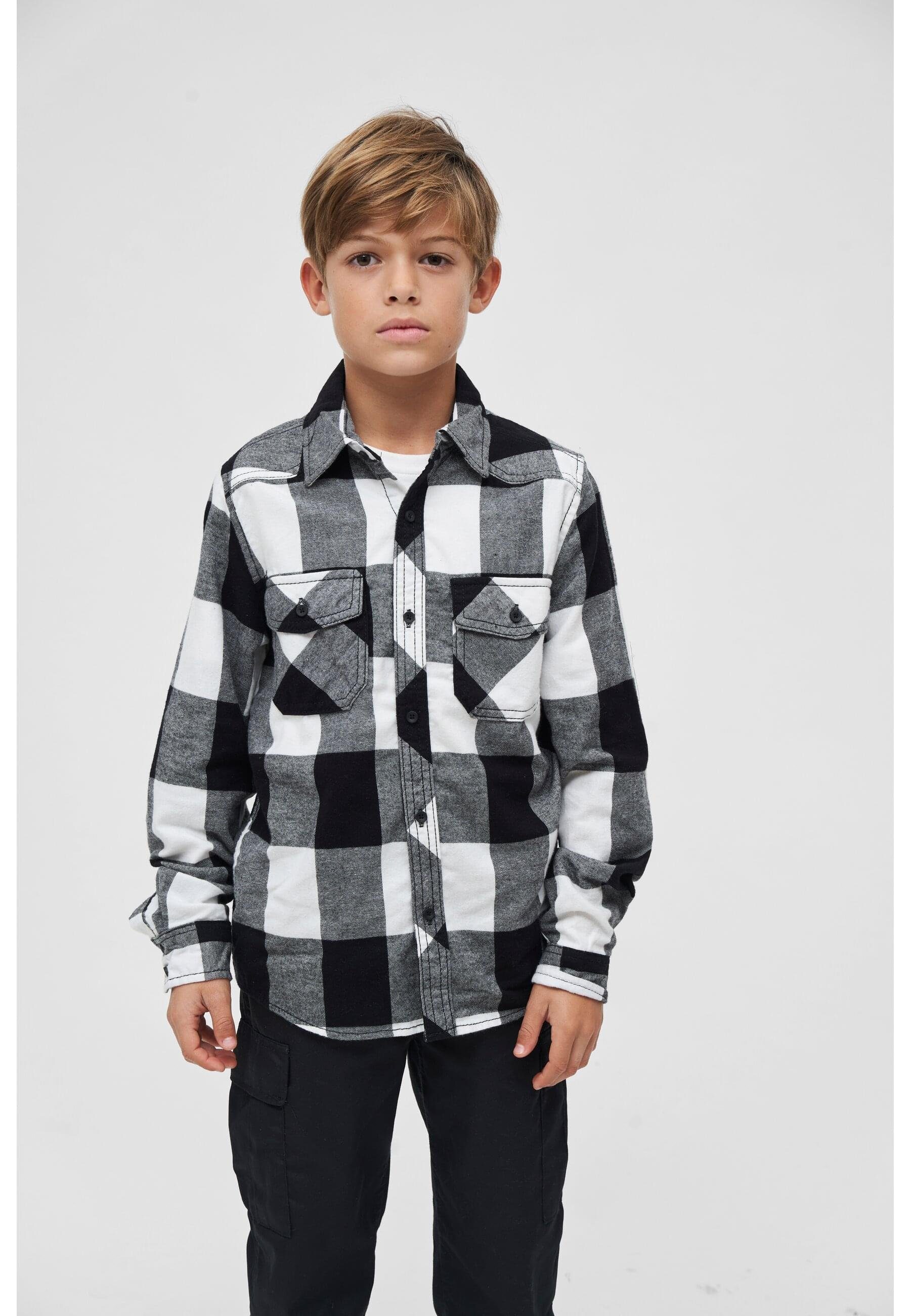 Brandit Kurzarmshirt Brandit Unisex Checkshirt Kids (1-tlg)