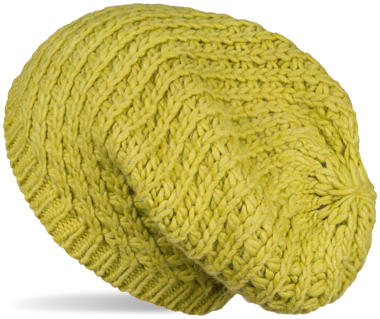 styleBREAKER Strickmütze (1-St) Grobstrick Beanie Mütze