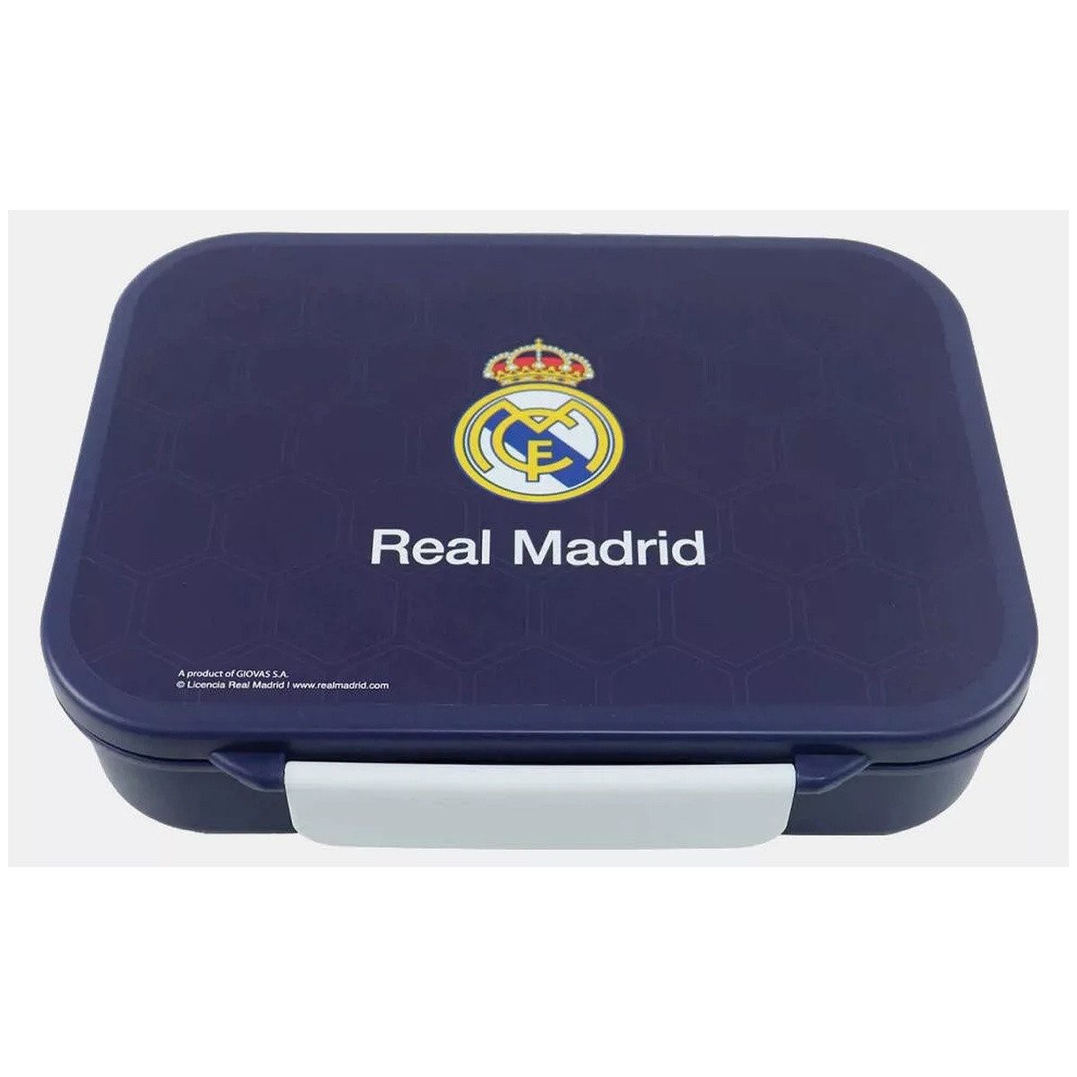 Real Madrid Lunchbox Real Madrid Blue Mehrkammerige Brotdose, Sandwichbox, Kunststoff, (1-tlg)
