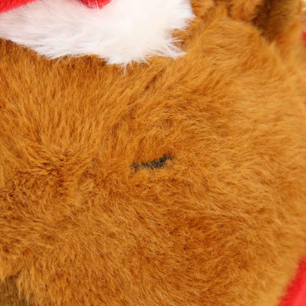 PMS Kuscheltier Capybara Kuscheltier mit Weihnachtsmütze - ca. 25 cm (1-St)