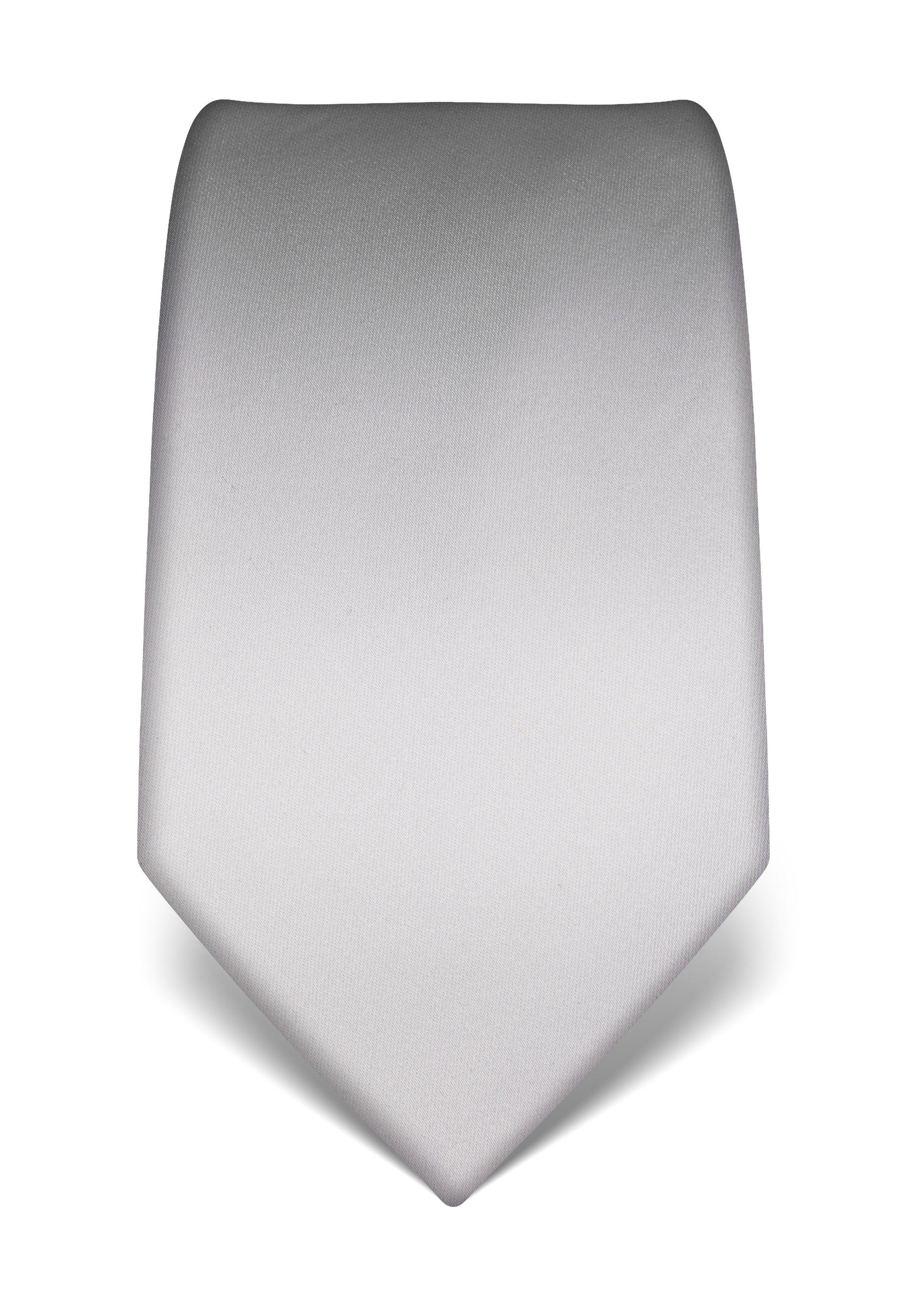 Boretti silber uni Krawatte Vincenzo