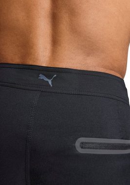 PUMA Badeshorts mit Reißverschluß verschließbare Gesäßtasche