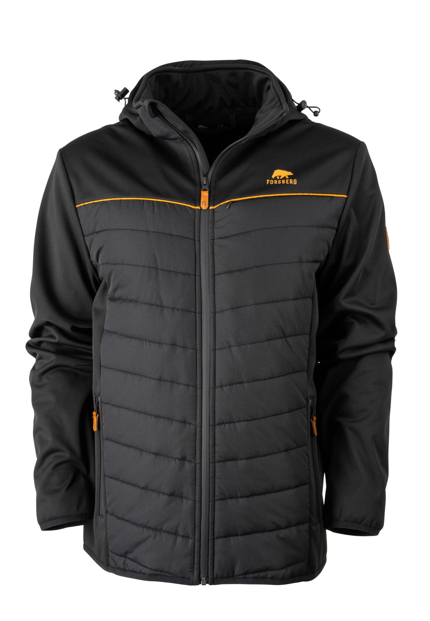 FORSBERG Arbeitsjacke Alruut III Hybridjacke mit abnehmbarer Kapuze