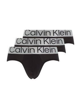 Calvin Klein Underwear Slip (Packung, 3-St., 3er-Pack) mit Logoschriftzug in passendem Ton zum Slip