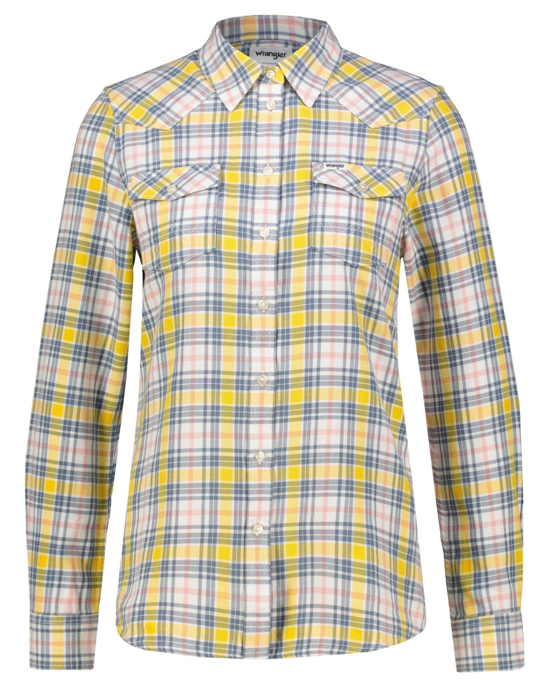 Wrangler Klassische Bluse Damen Bluse (1-tlg)