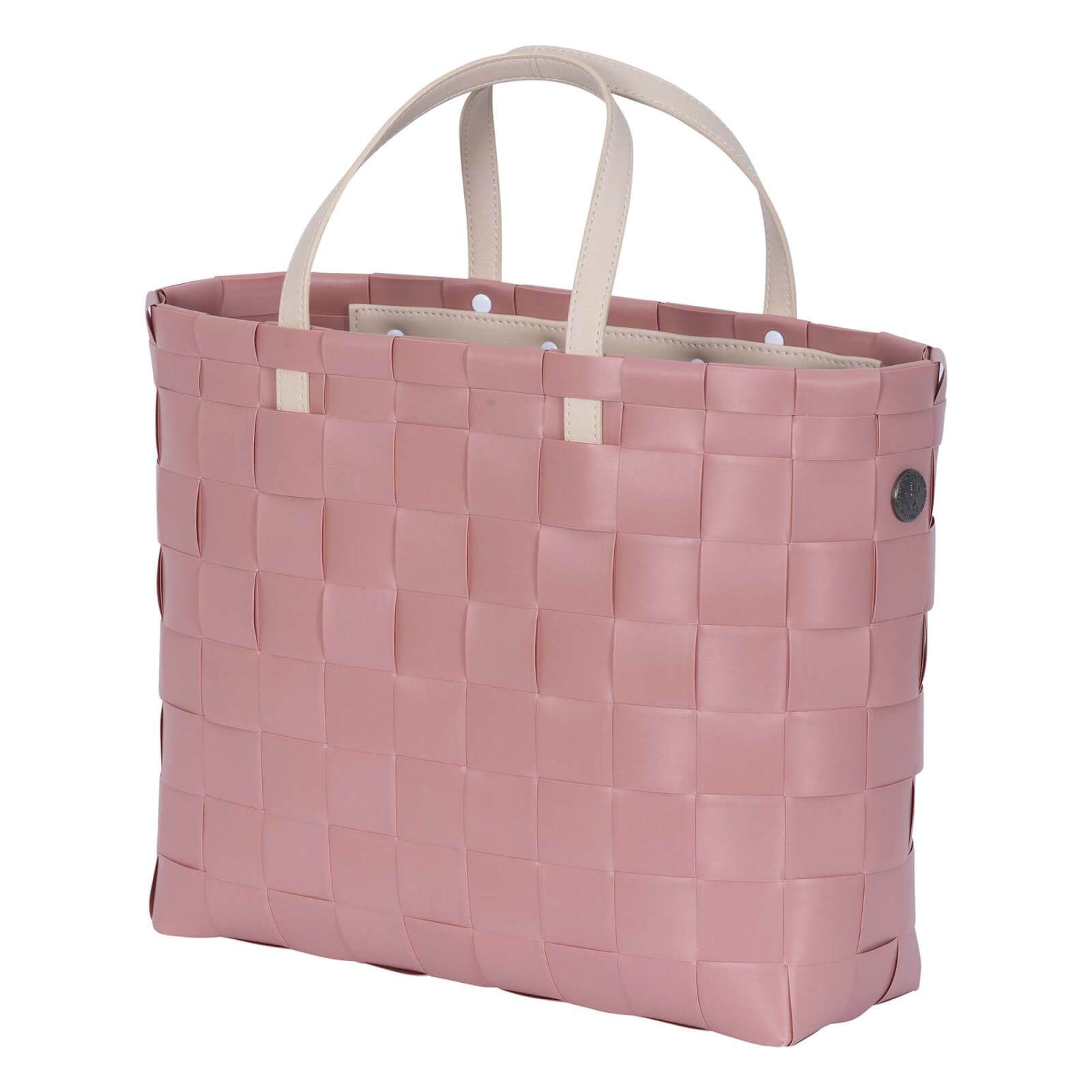TERRA Öko Einkaufsshopper Bag Hand PINK BY Petite rosa Schulter Korb Shopper By HANDED Tasche Handed