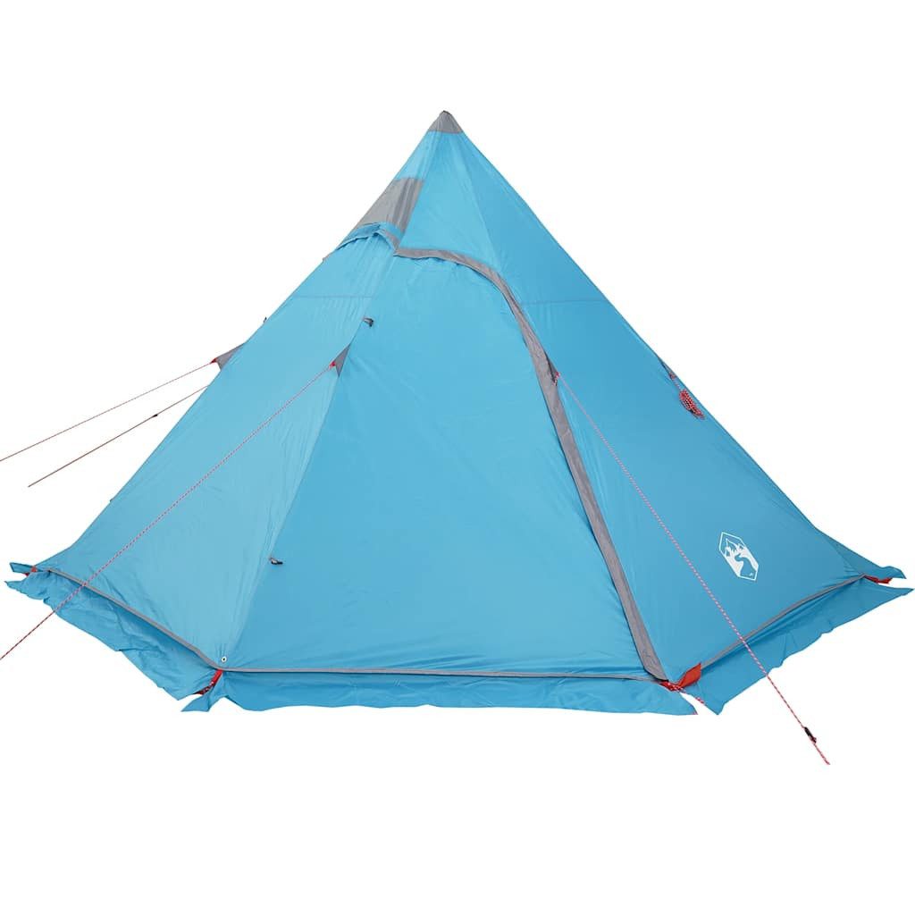vidaXL Tipi-Zelt Tipi-Campingzelt 5 Person Blau günstig online kaufen