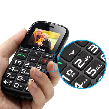 Retoo Seniorenhandy Handy 1,8' Mobiltelefon mit großen Tasten Seniorenhandy (1,8 Zoll, Seniorenhandy Mobile phone mit großen Tasten und ohne Vertrag)