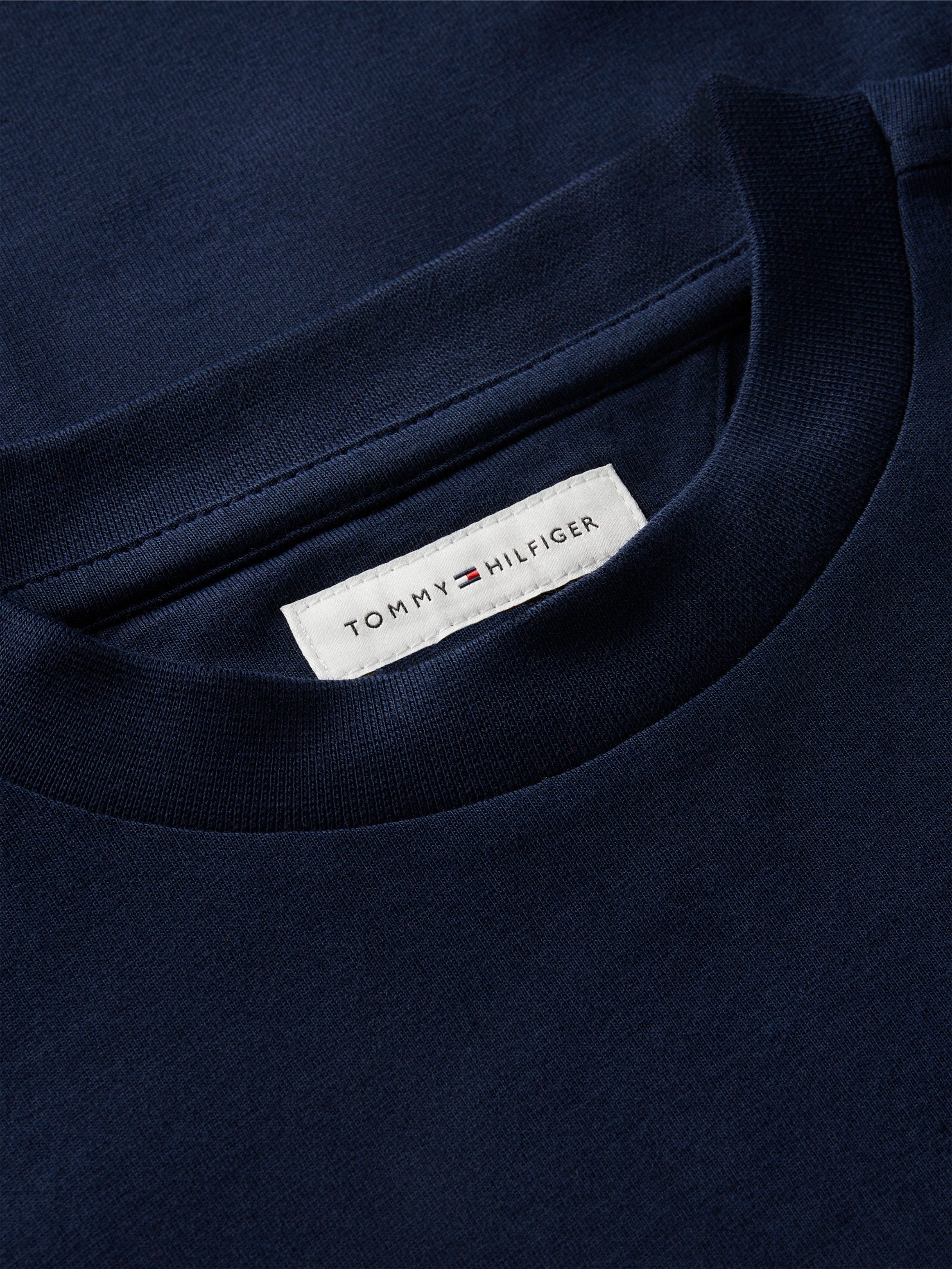 Tommy Hilfiger T-Shirt Rundhalsausschnitt, Regular Fit, reine Baumwolle,Kinder bis 16 Jahre