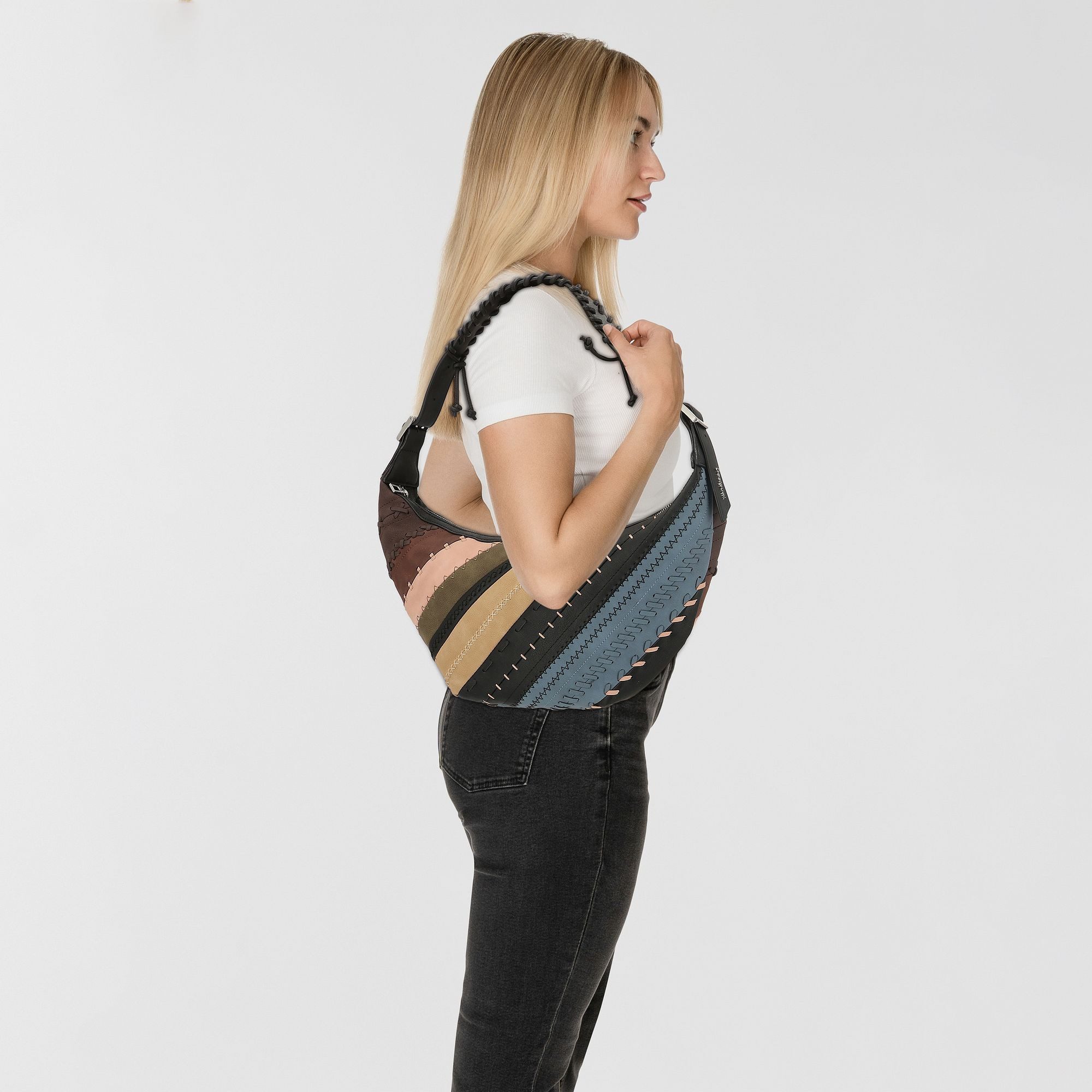 Desigual Schultertasche Quebec, Polyurethan