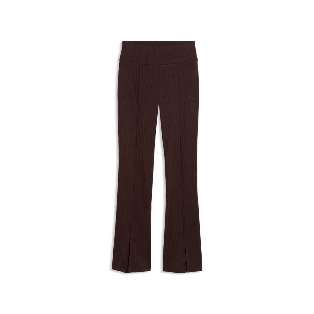 PUMA Funktionsleggings Her Rib Flared Leggings