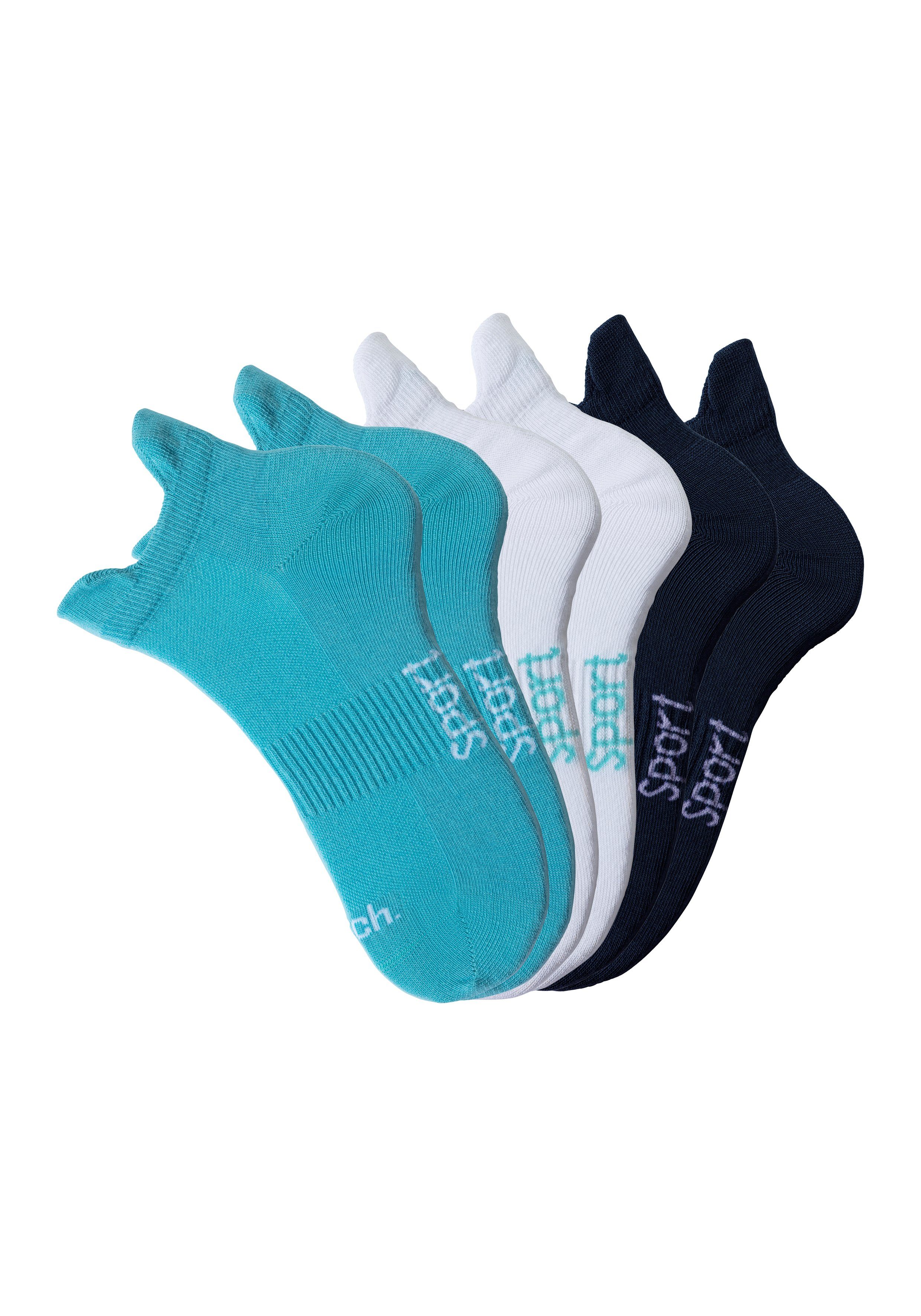 Bench. Sneakersocken (Packung, 6-Paar) mit feiner Mesh Konstruktion und Mit günstig online kaufen