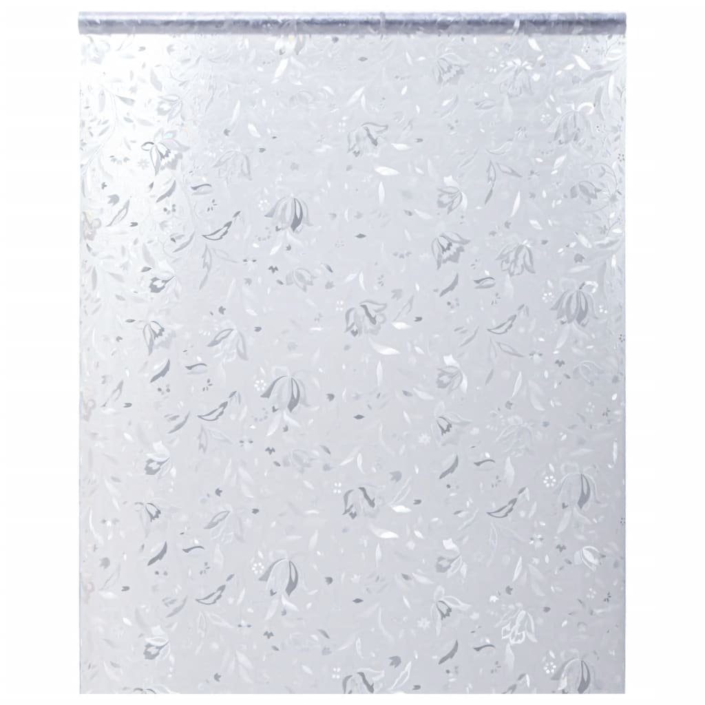 vidaXL Fensterfolie Fensterfolie Matt Blumenmuster 60x500 günstig online kaufen