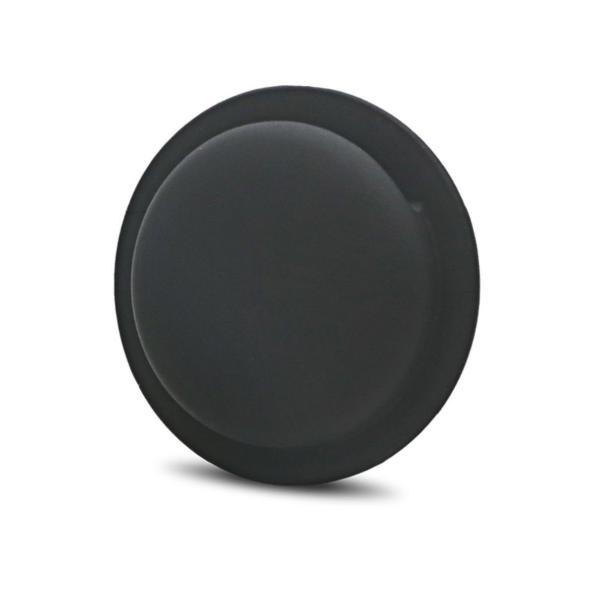 CoverKingz Schlüsselanhänger Silikonhülle für Apple AirTags 2021 - Hülle selbstklebend - Cover Schwarz