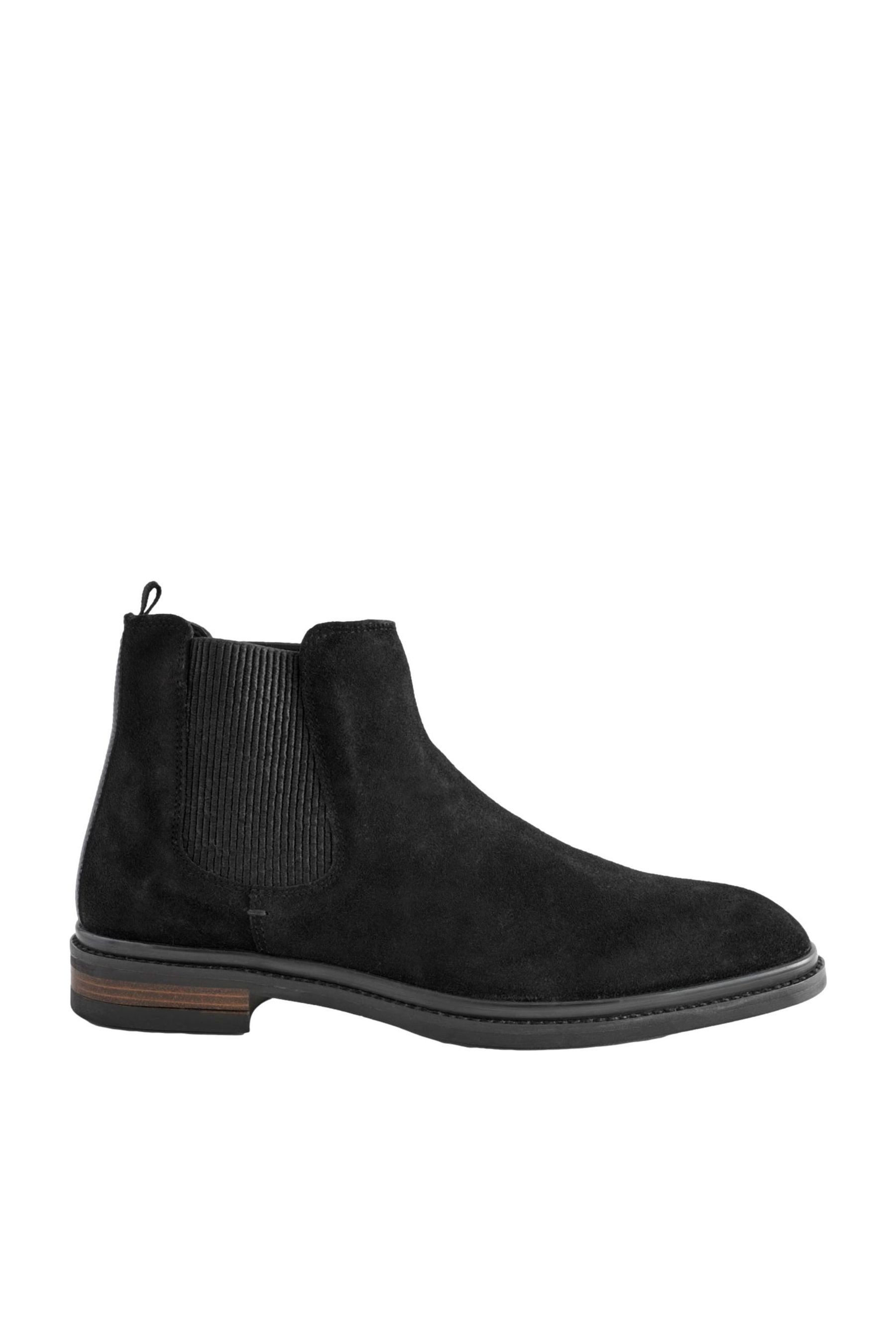 Next Stiefelette aus Veloursleder Chelseaboots (1-tlg) günstig online kaufen