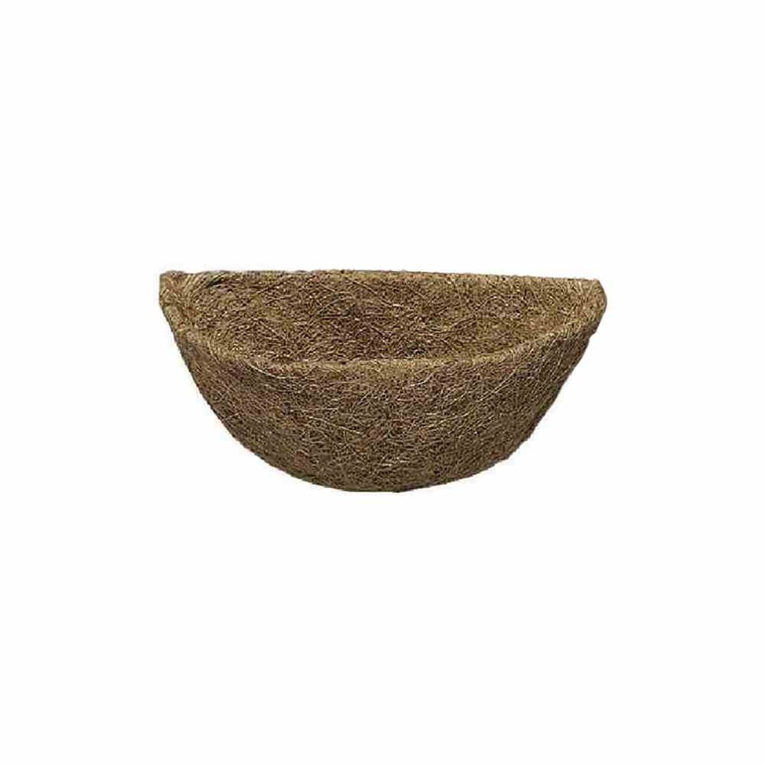 Kokosscheibe 10x Kokos-Einlage für Wandampeln, 40 cm, natur für Wandampeln