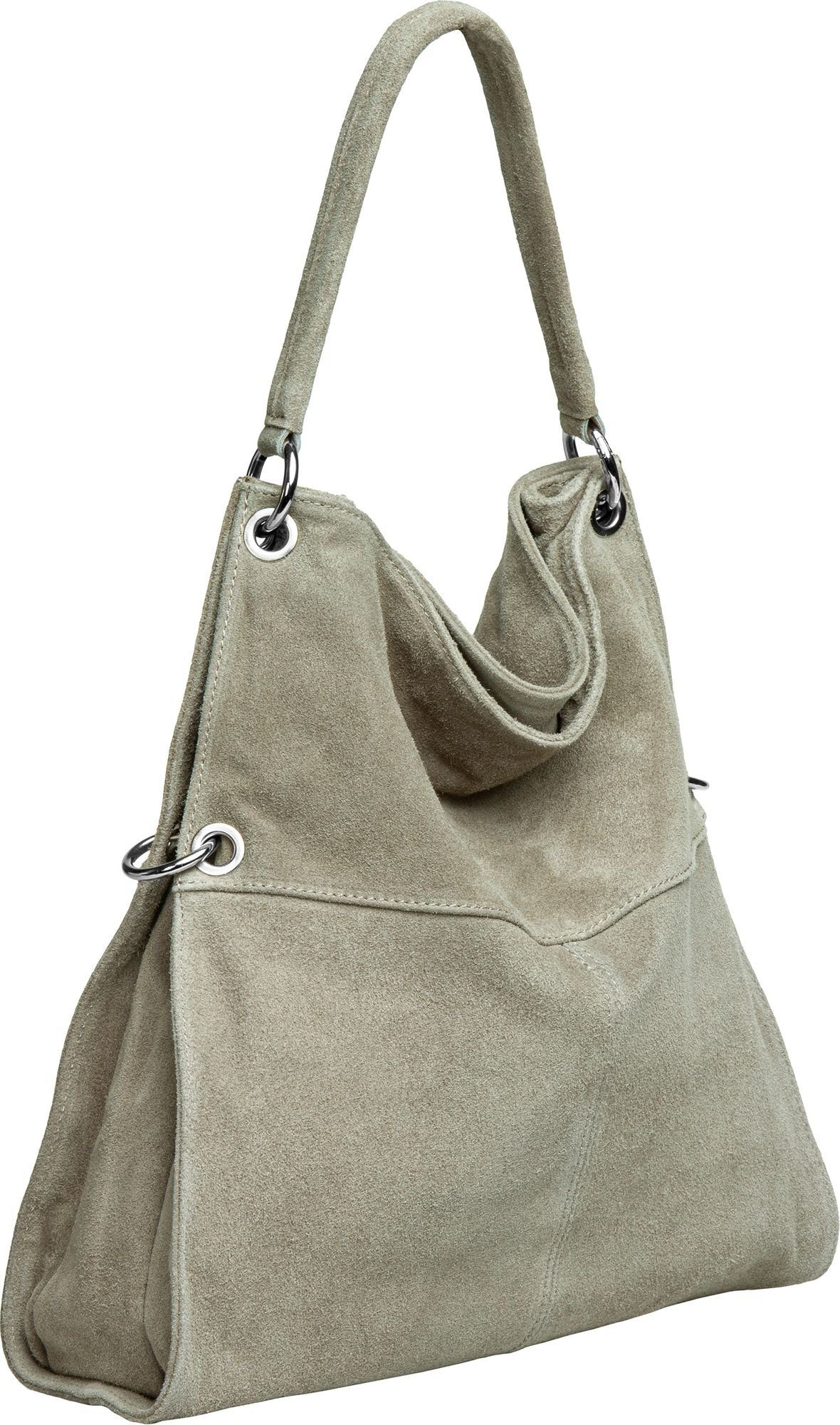 Caspar Schultertasche Große Vintage Damen Leder günstig online kaufen