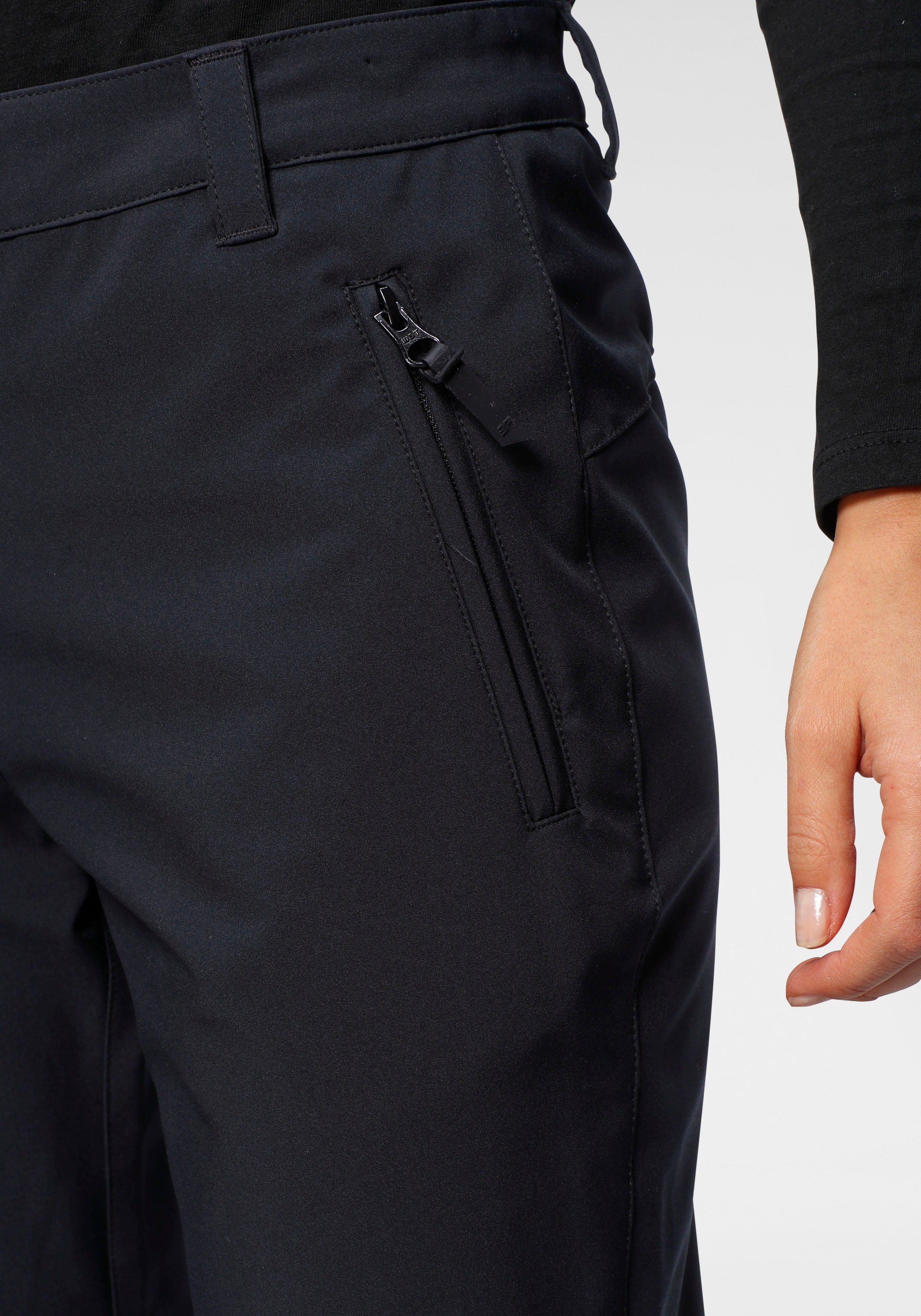 Icepeak Softshellhose ATHENS mit Reißverschlusstaschen, atmungsaktiv, schnell trocknend