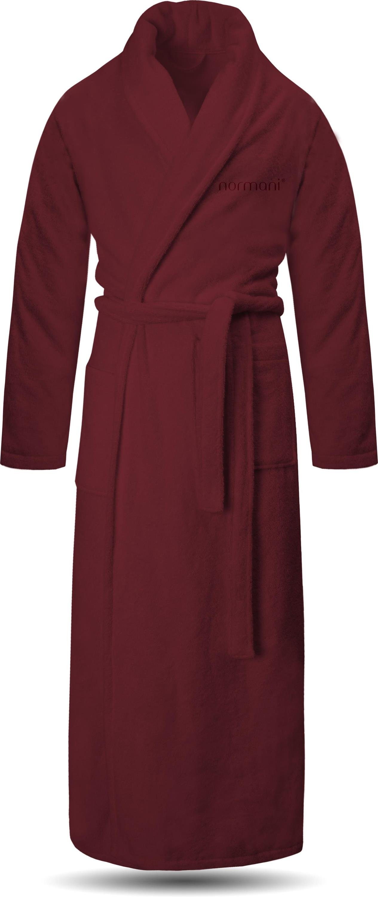 normani Bademantel Bademantel aus 100 % Baumwolle Lola, Baumwolle, 2 Seiten günstig online kaufen