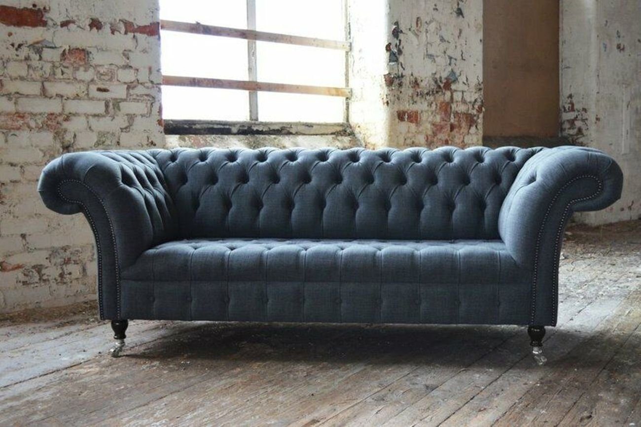 JVmoebel Sofa 3-Sitzer 3 SITZER Chesterfield Designer Polster Sofas Couchen