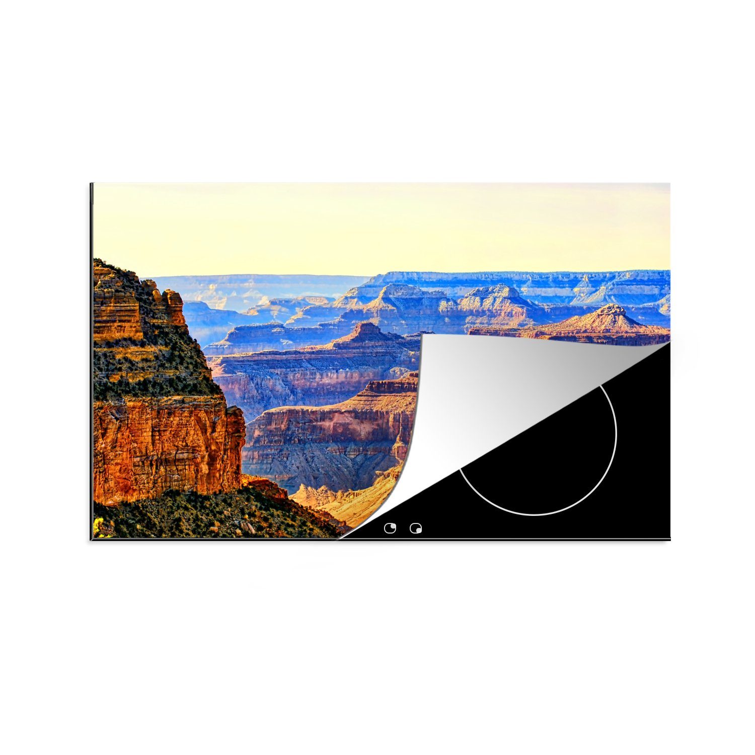 MuchoWow Herdblende-/Abdeckplatte Grand Canyon, Vinyl, (1 tlg), 81x52 cm, Induktionskochfeld Schutz für die küche, Ceranfeldabdeckung