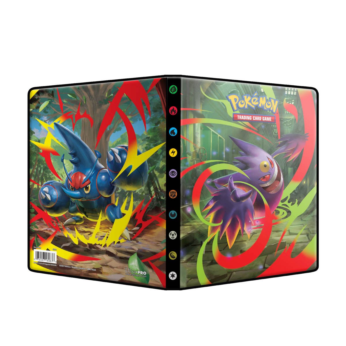 UltraPRO Sammelkarte 4-Pocket Portfolio - PKM Mega Evolution - Phantasmal Flames #16087