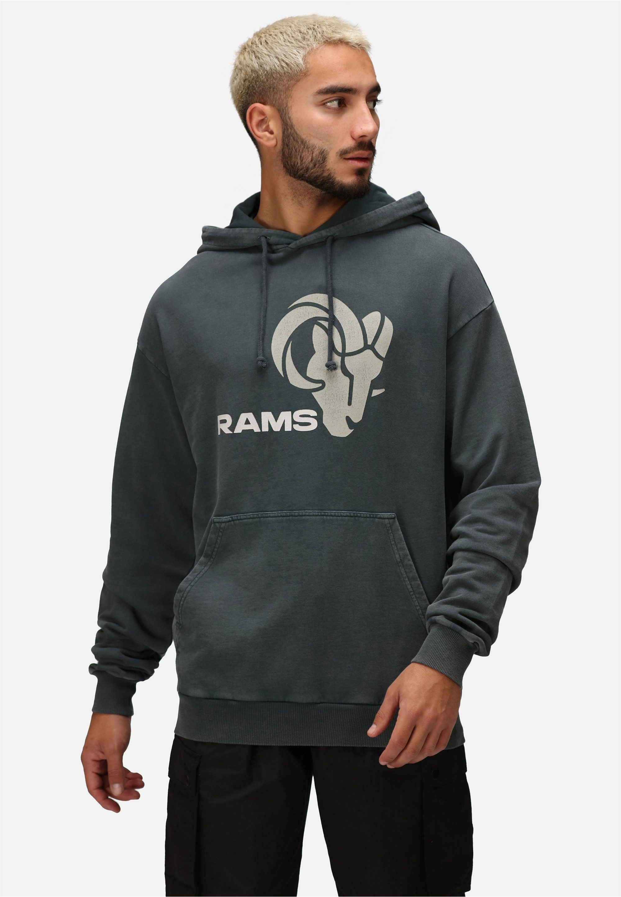 Recovered Kapuzensweatshirt NFL RAMS MONOCHROME HOODED (1-tlg) für alle Los günstig online kaufen