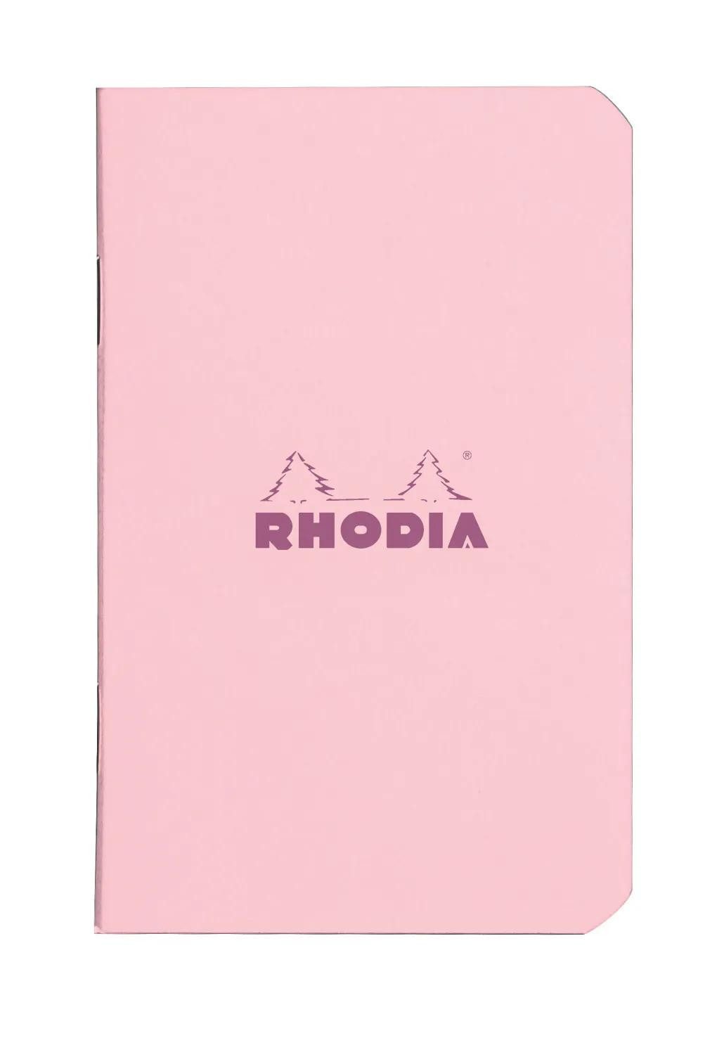 Rhodia Einsteck-Fotoalbum 20x Rhodia 7,5 x 12 cm Rosa Lin 80 Bl 119108C, Heft (geheftet)