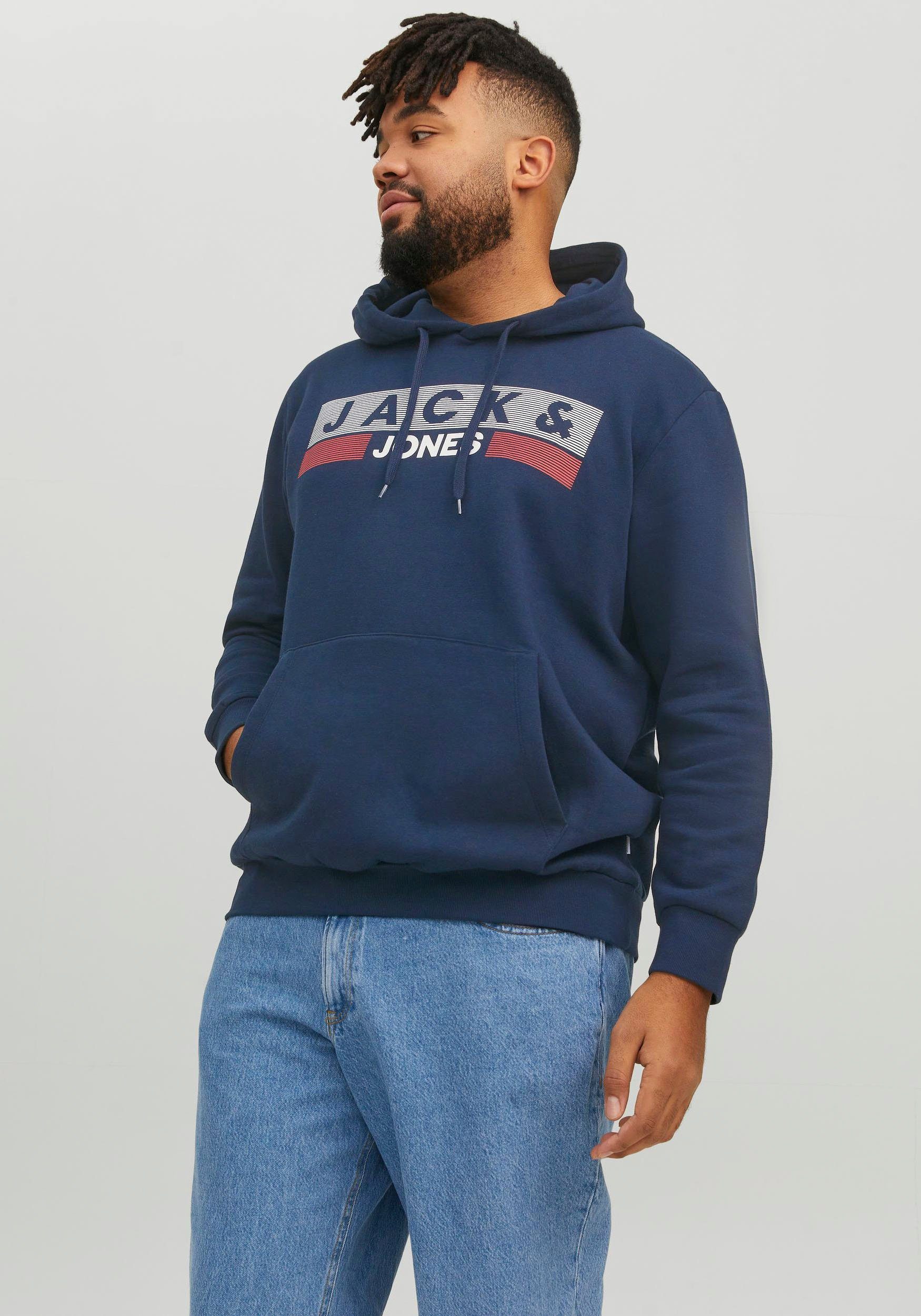 Jack & Jones PlusSize Kapuzensweatshirt CORP günstig online kaufen