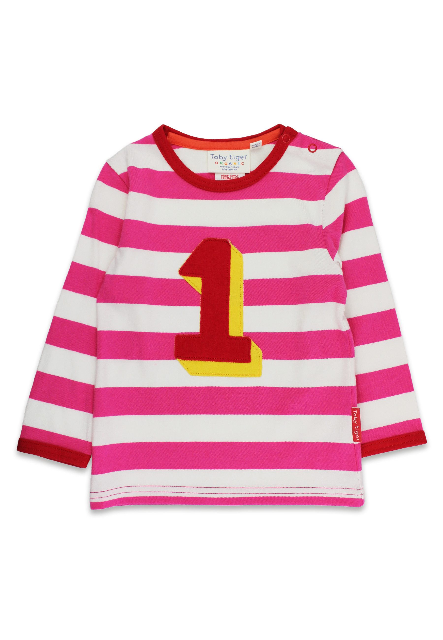 Langarmshirt Langarmshirt mit Eins Applikation